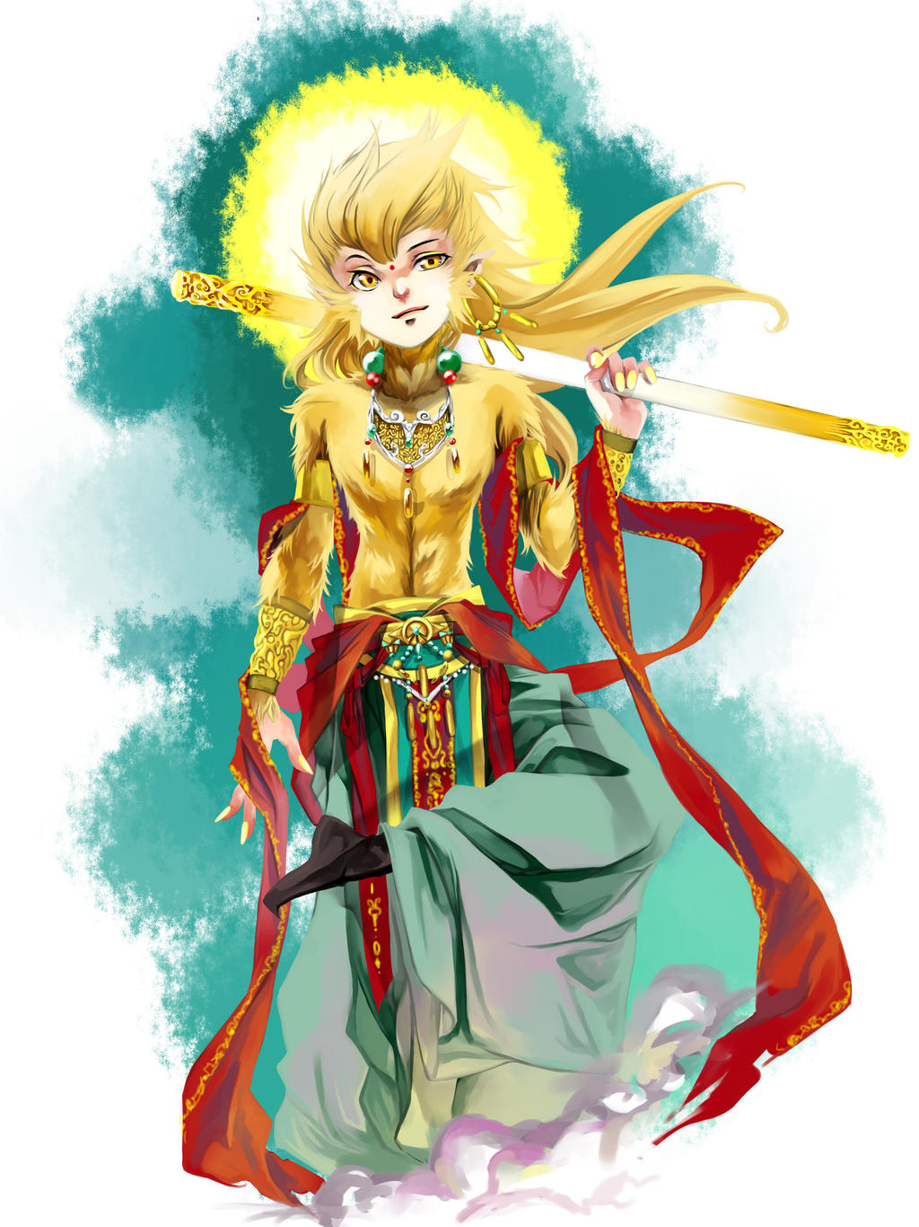 Sun Wukong By Chomart On Deviantart Sun Wukong By Chomart On Deviantart