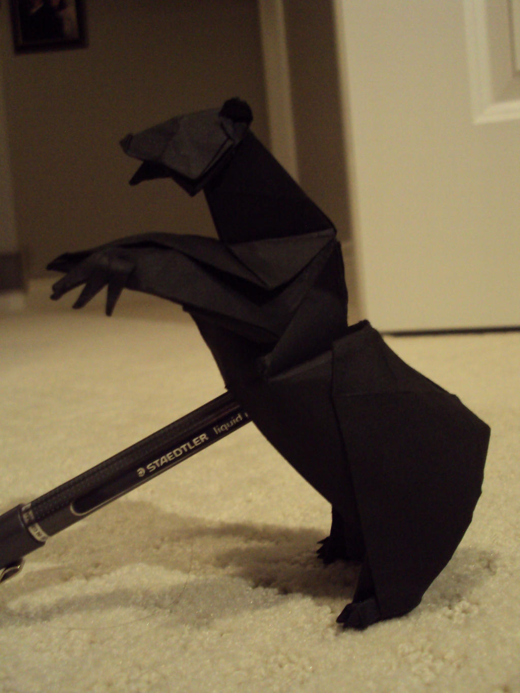 Origami Grizzly Bear