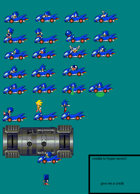 new Sonic sprites 4 by sonicfandiogo on DeviantArt