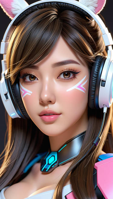 Semi-Realistic D.Va from Overwatch 