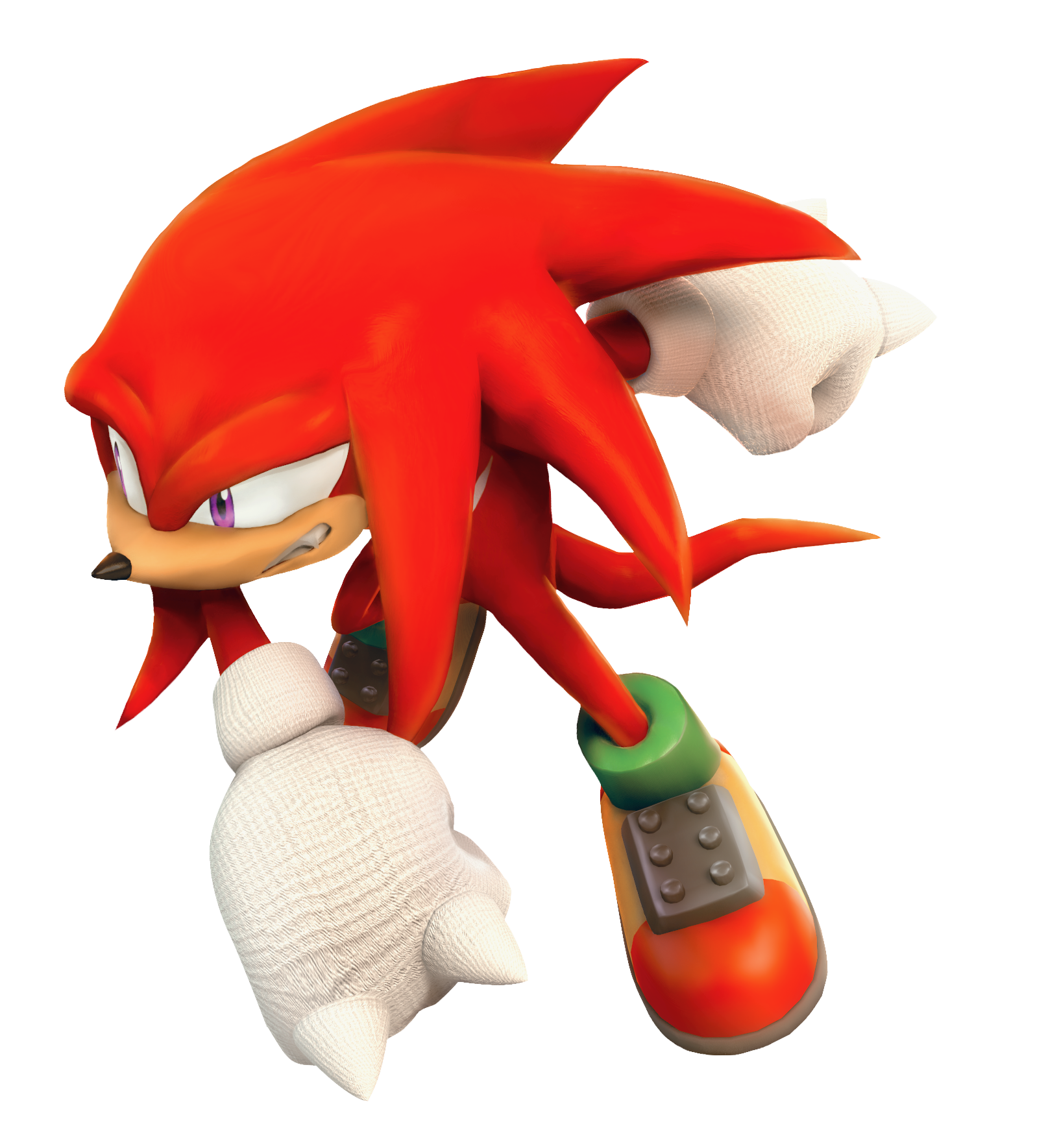 Knuckles Rende Knuckles, Sonic Channel Render by MichaellaArts609 on DeviantArt