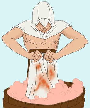 Altair's laundry animated gif