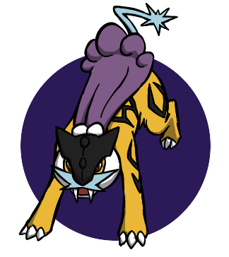 Pokeddex Day 19 - Raikou