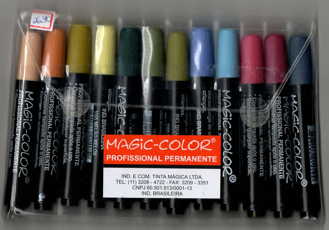 MARCADORES DA MAGIC COLOR by mdkex on DeviantArt