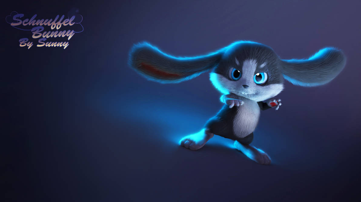 Blue Rabbit Deviantart Bunny by Bunnies-Sinensis on DeviantArt