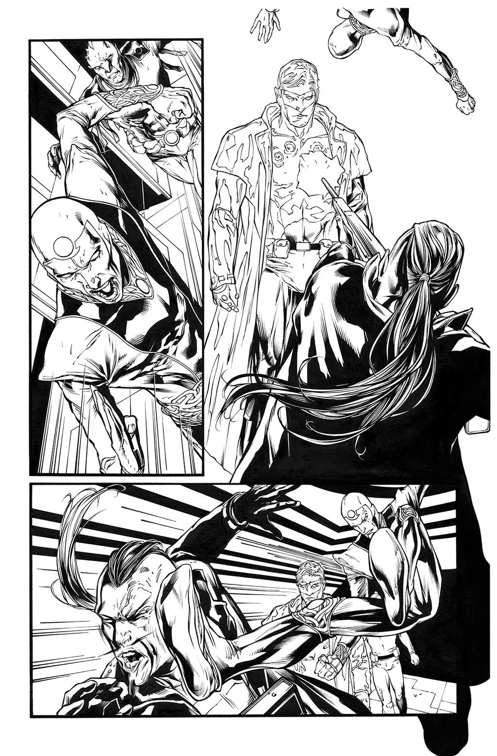 Green Lantern 52, page 13 by MarkIrwin