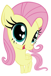 Fish-eye-Fluttershy by InternationalTCK