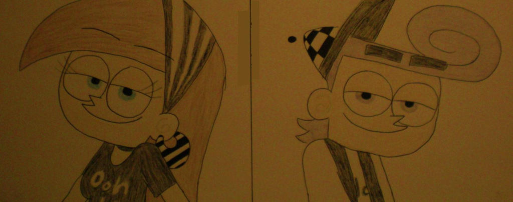 Poof and Kiana on poster board by animefan15123 on DeviantArt