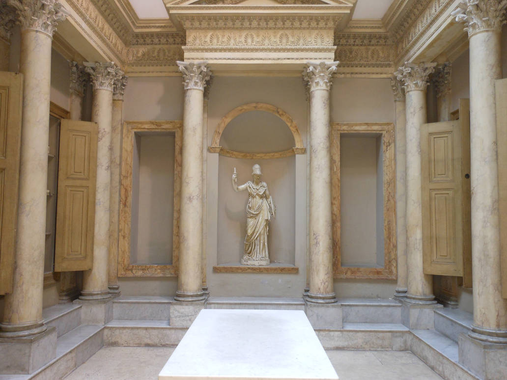 Secta Library Ancient library reconstruction by Sepdet on DeviantArt