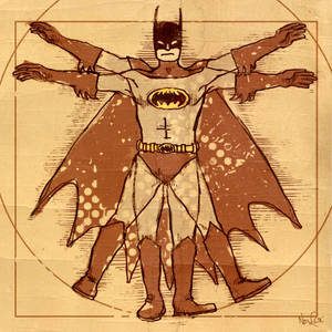 The Vitruvian Batman