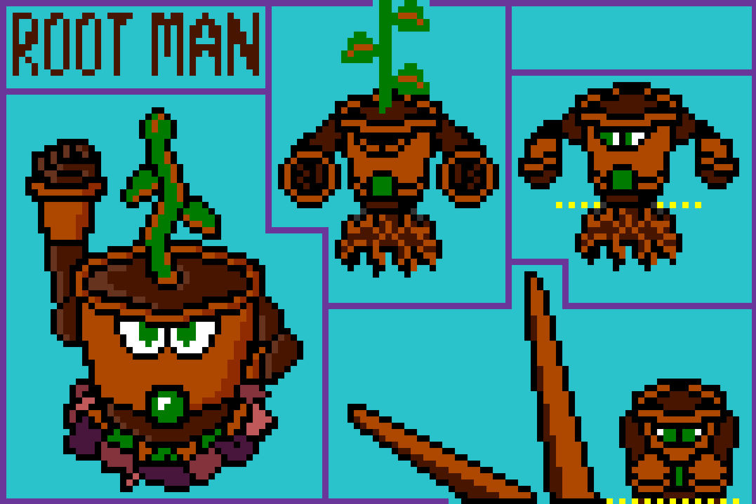 Custom Robot Master: Root Man by TheKman100 on DeviantArt