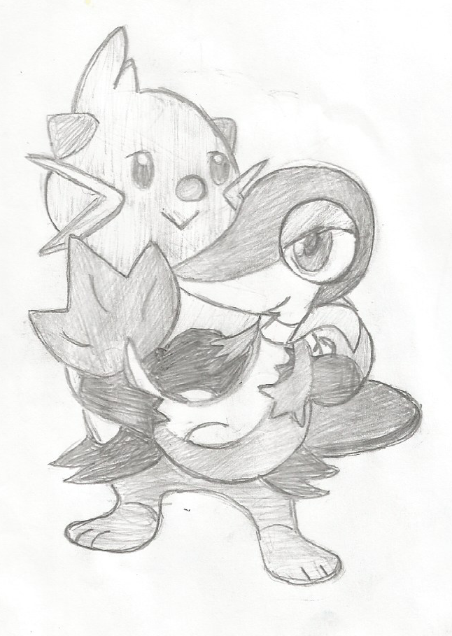 Snivy and Dewott