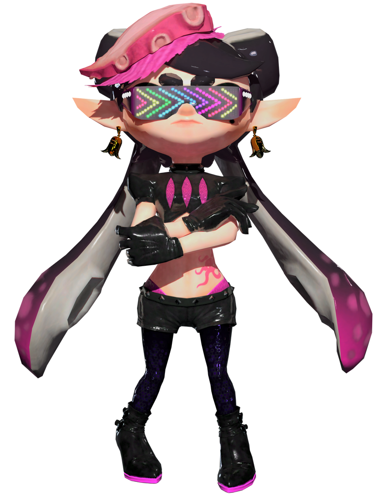 Octo-Callie (Splatoon 2) - Render by kiminooku on DeviantArt
