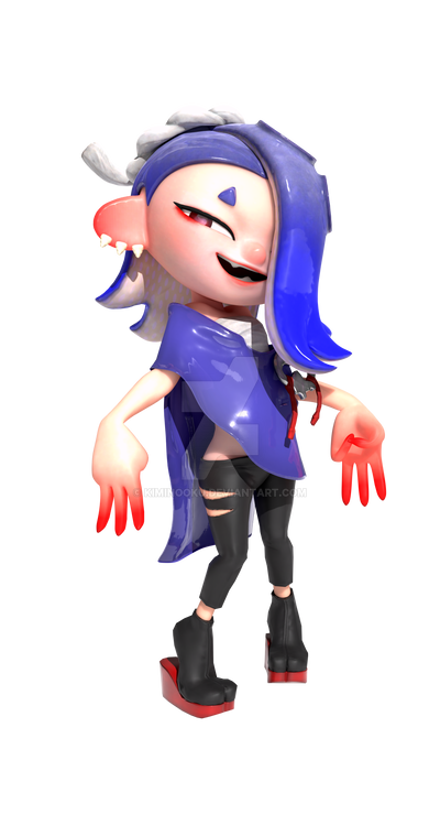 Splatoon Shiver R35 Shiver (Splatoon 3) - Render by kiminooku on DeviantArt
