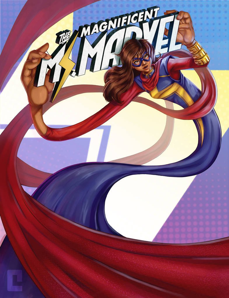 Ms. Marvel by CarlosRLao on DeviantArt