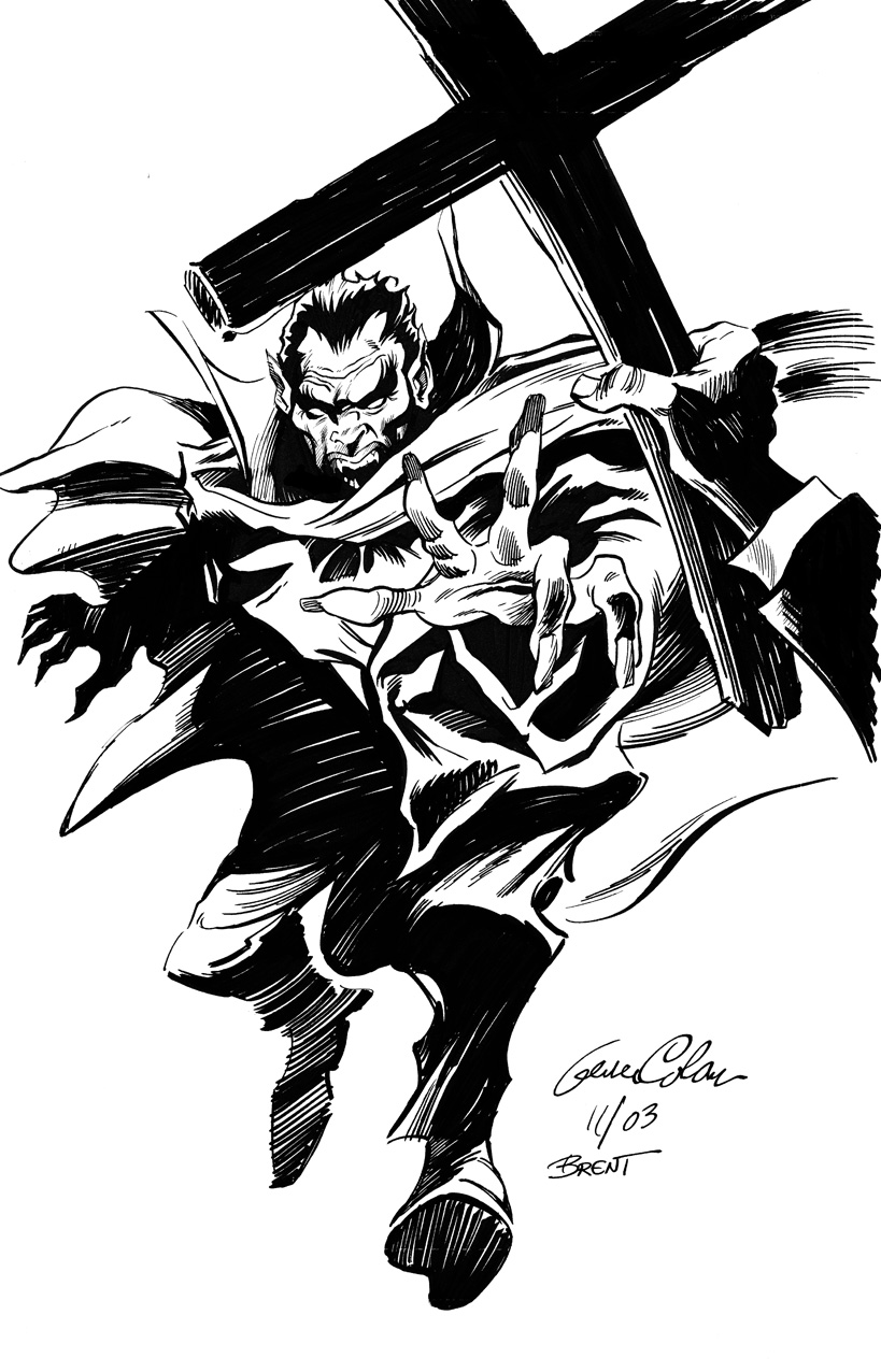 Gene Colan Dracula Inks