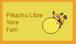 Pikachu Libre Vore Stamp