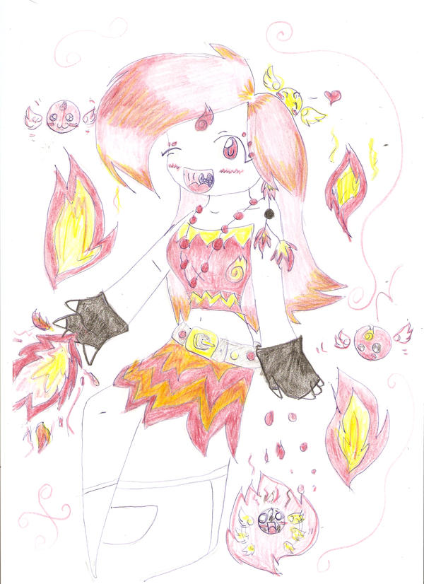 Chibi Fire Icon Fire Chibi by CherryFantasy on DeviantArt