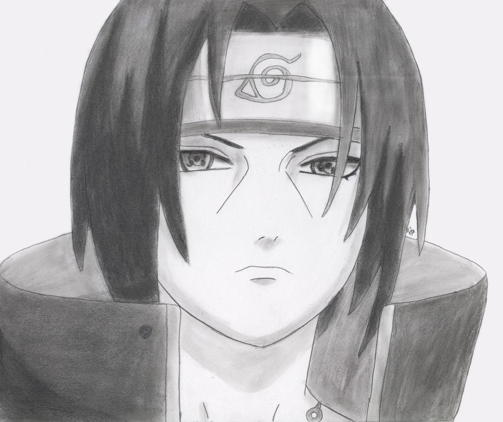 How To Draw Itachi Uchiha For Beginners! Easy Tutorial! 