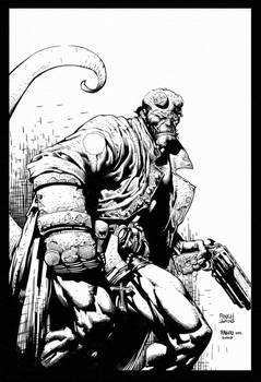 Hellboy ink