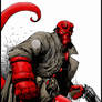 Hellboy, color.