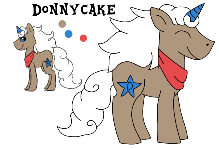 Donnycake - Ref. Sheet XD