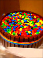 Super rainbow cake
