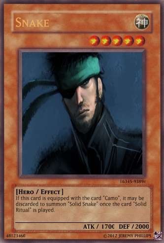 solid snake yugioh card Snake-Eyes Vengeance Dragon - ALIN-EN040 - Ultra Rare or Special Summoned by sending 2 face Yu-Gi-Oh! Features Simon Belmont and