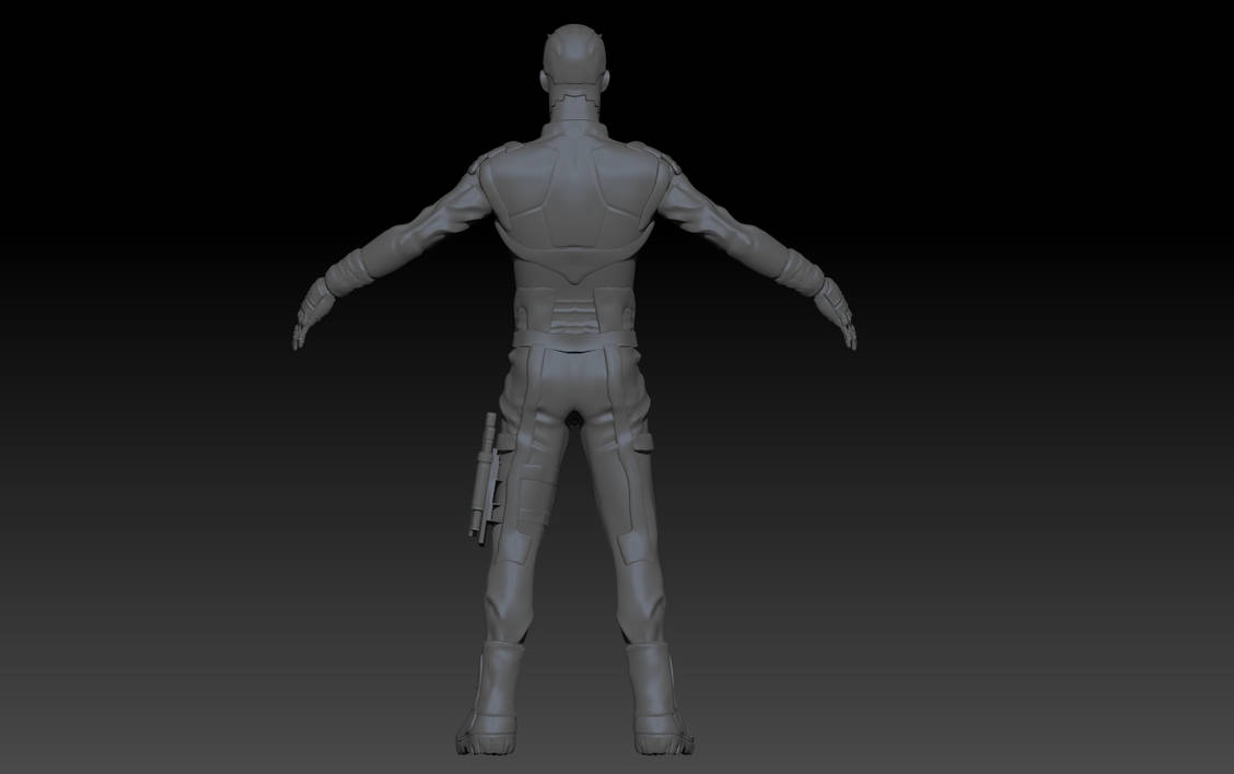 2d Back View Back view by MACTHAMASTA26 on DeviantArt