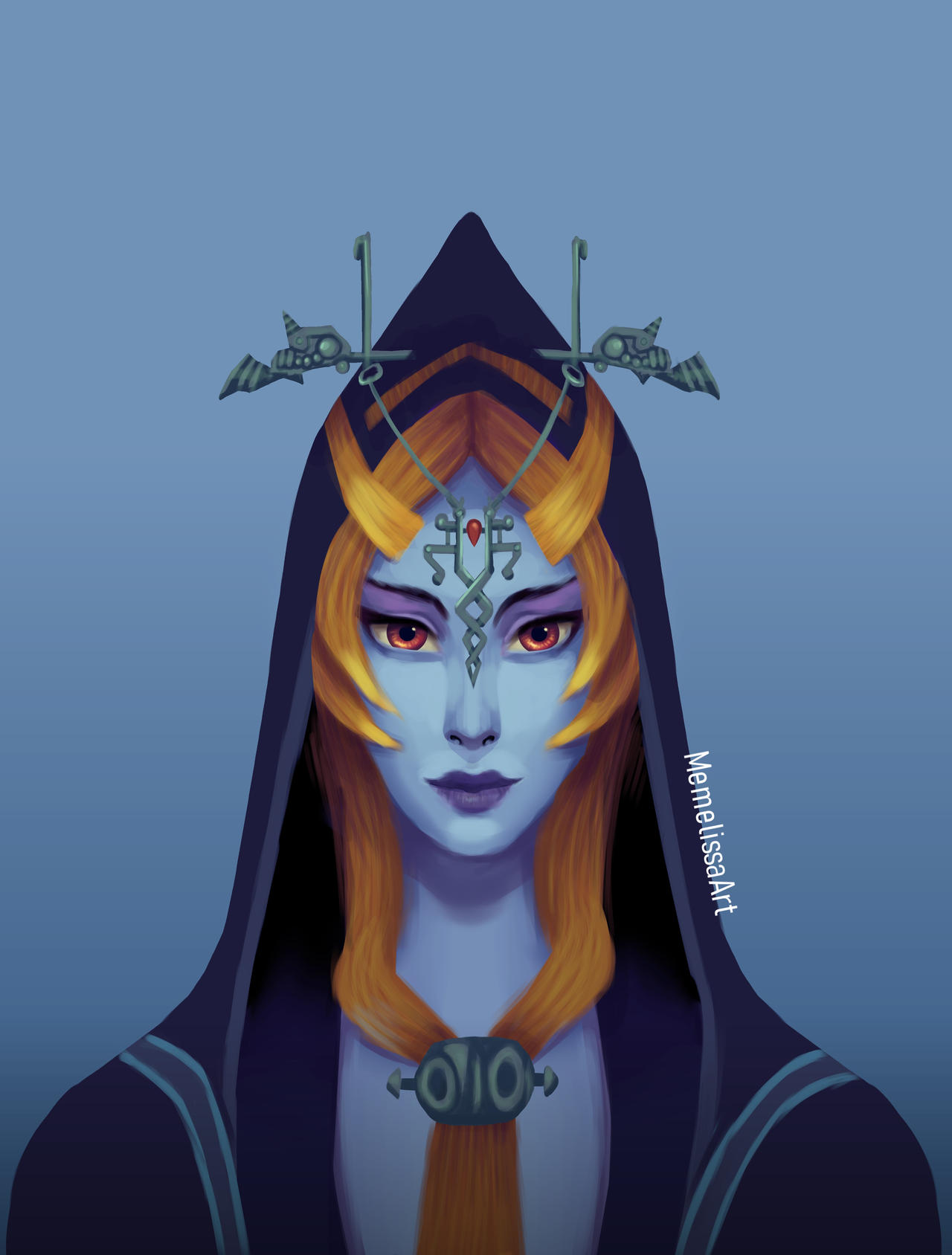 Midna True Form By MemelissaArt On DeviantArt midna-true-form-by-memelissaart-on-deviantart