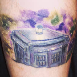 Tardis Tattoo: Doctor Who