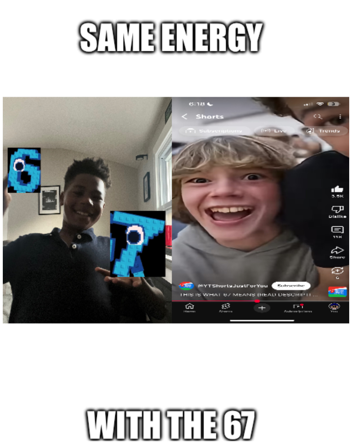 YouTube - Same Energy