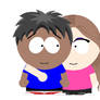 Andrea gives King a hug