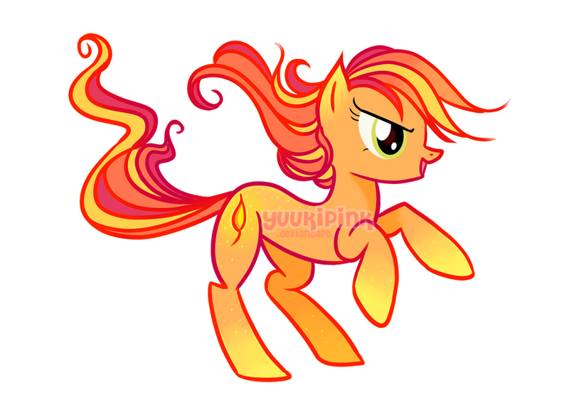 Mlp Fire MLP Adoptable - Fire Pony - Flicker Flame (SOLD) by yuukipink on DeviantArt