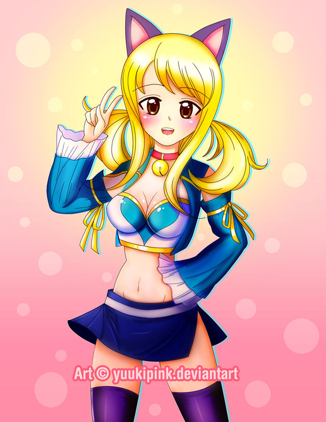 Lucy Heartfilia Cat Girl