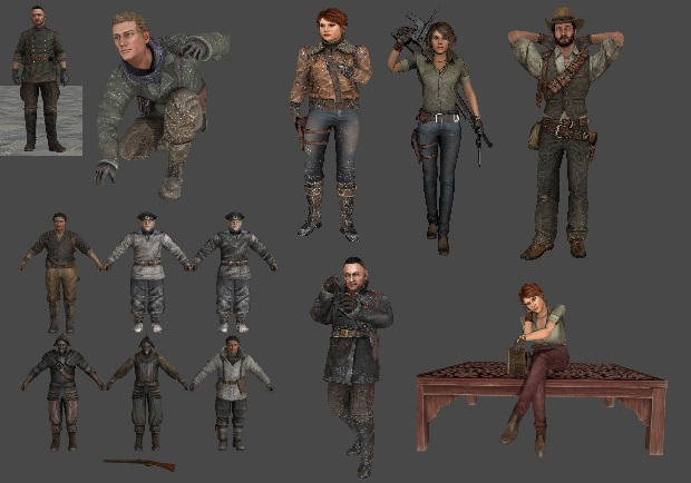 DeadFall Adventures 3d Models by Bost0n-KR33m on DeviantArt