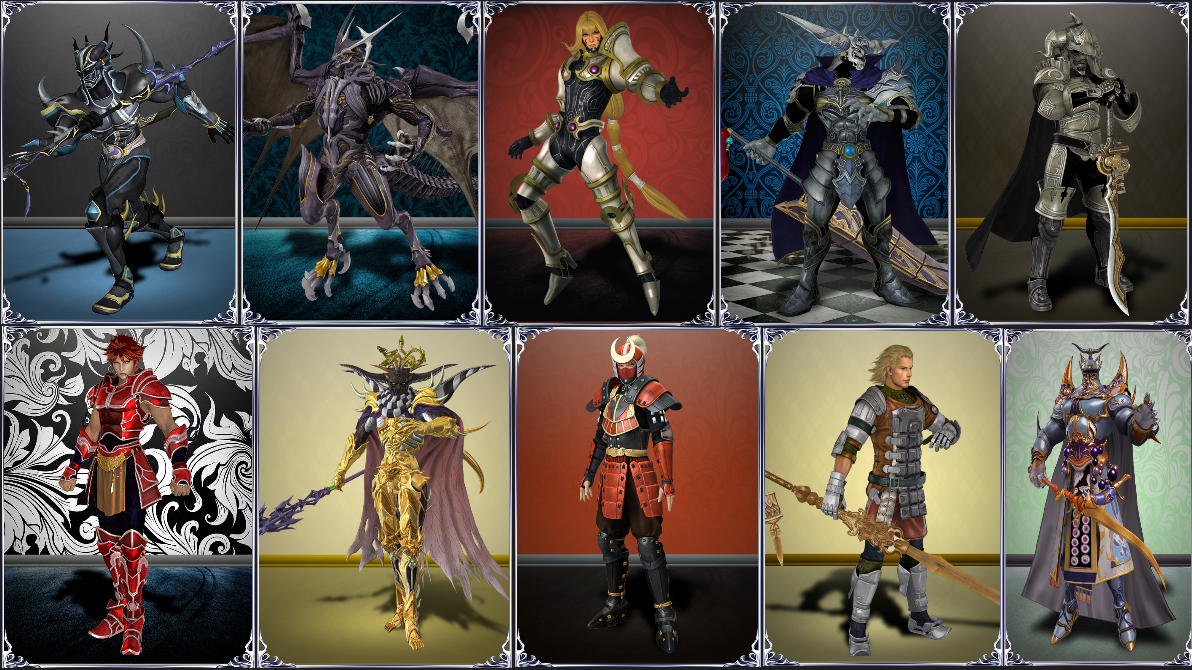 Dissidia Final Fantasy NT 3D Models by Bost0n-KR33m on DeviantArt