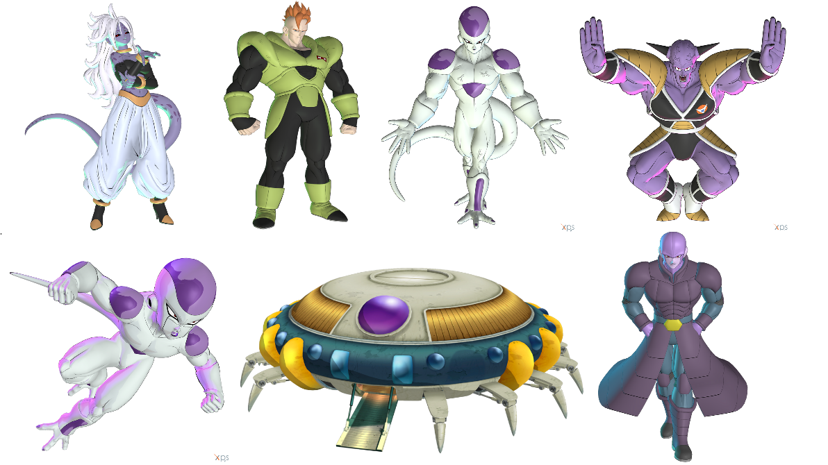 Dbz Models Dragon Ball Fighter Z 3D Models by Bost0n-KR33m on DeviantArt