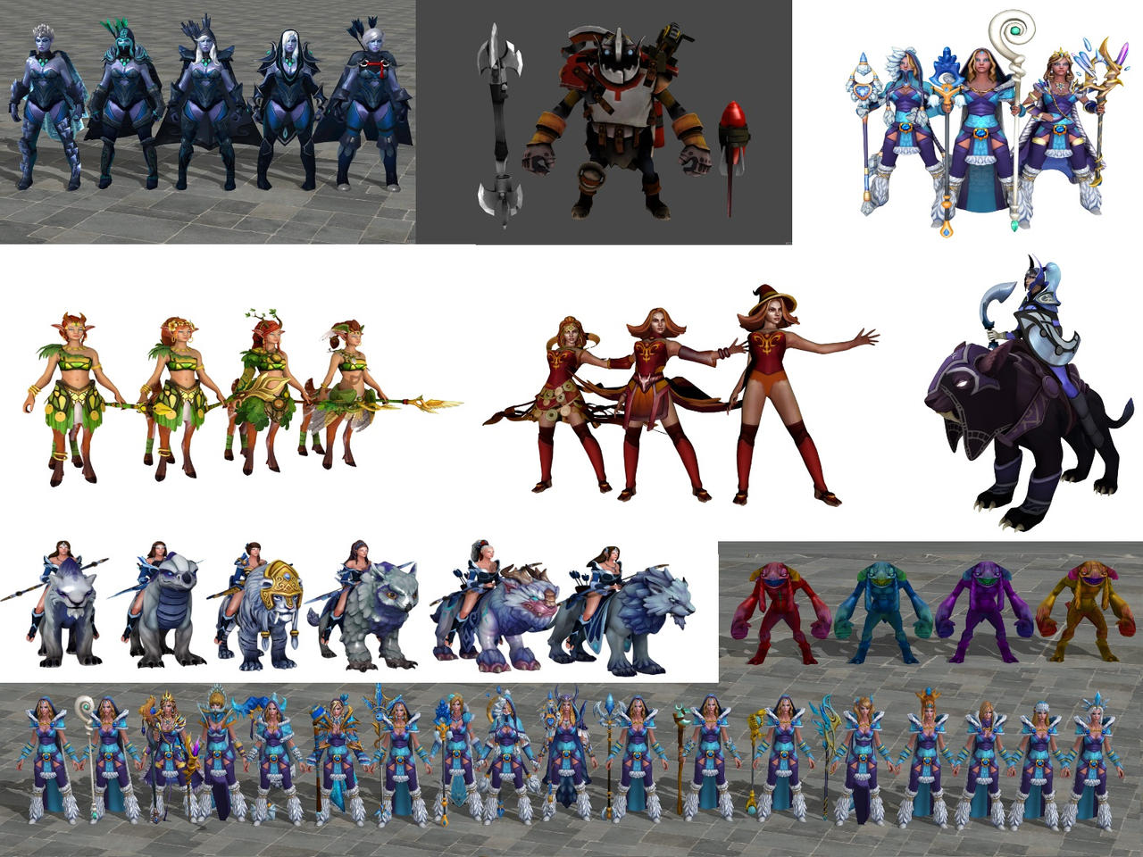 Dota Models Dota 2 3d Models by Bost0n-KR33m on DeviantArt
