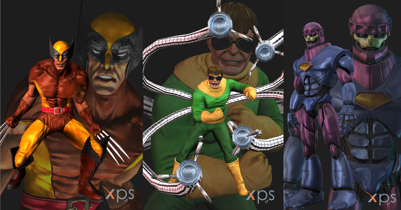 Marvel Heroes 3d Models 2 by Bost0n-KR33m on DeviantArt