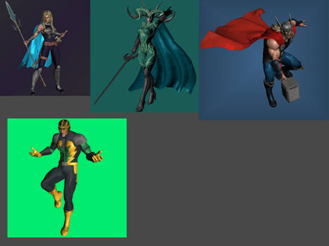 Marvel Ultimate Alliance 3 3d Models 3