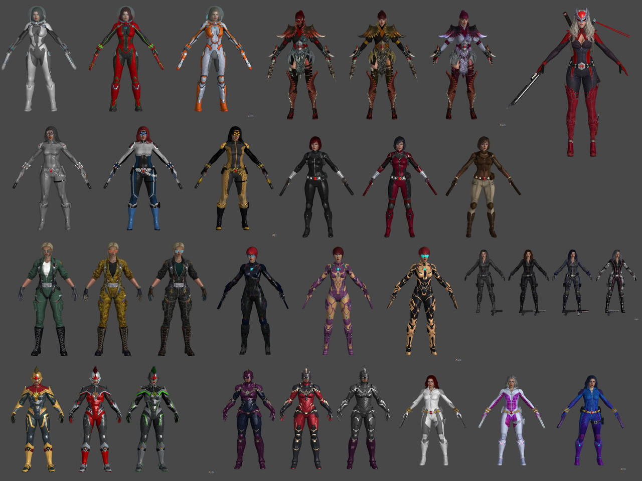Marvel FR 3d Models Pack 3 by Bost0n-KR33m on DeviantArt