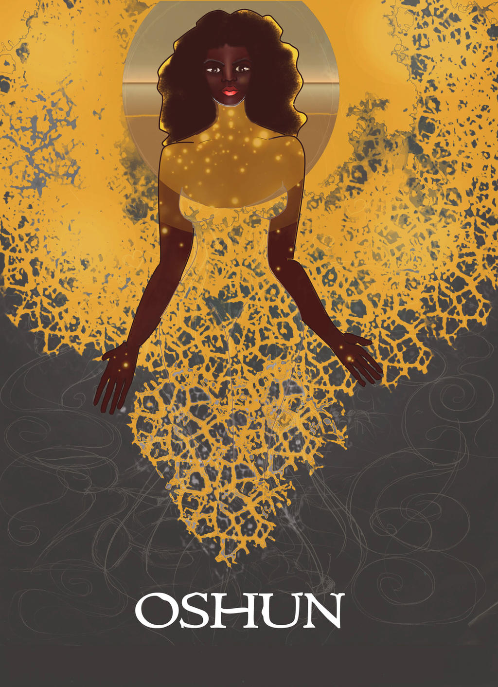 Black Goddess Orisha Oshun