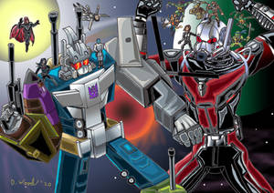 Bruticus vs Ant-Man...in Space!