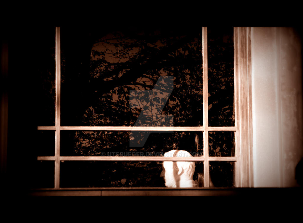 Stranger Outside Window a stranger behind a window by uterueger on DeviantArt