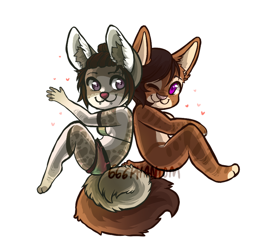 Chibi Couple Commission