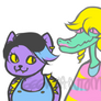 Catty And Bratty - Undertale