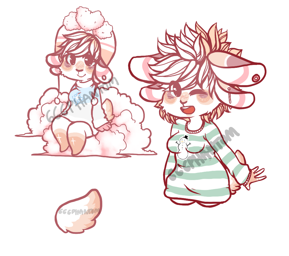 Snowy Furry Auction Adoptable - points/cash CLOSED