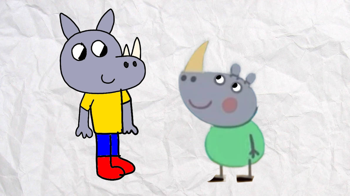 Peppa X Rohan Leo meets Rohan rhino by Jurriantheartkid on DeviantArt