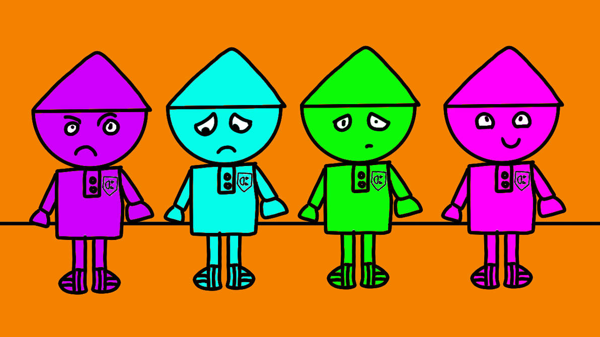 Charlie's 4 color clones by Jurriantheartkid on DeviantArt